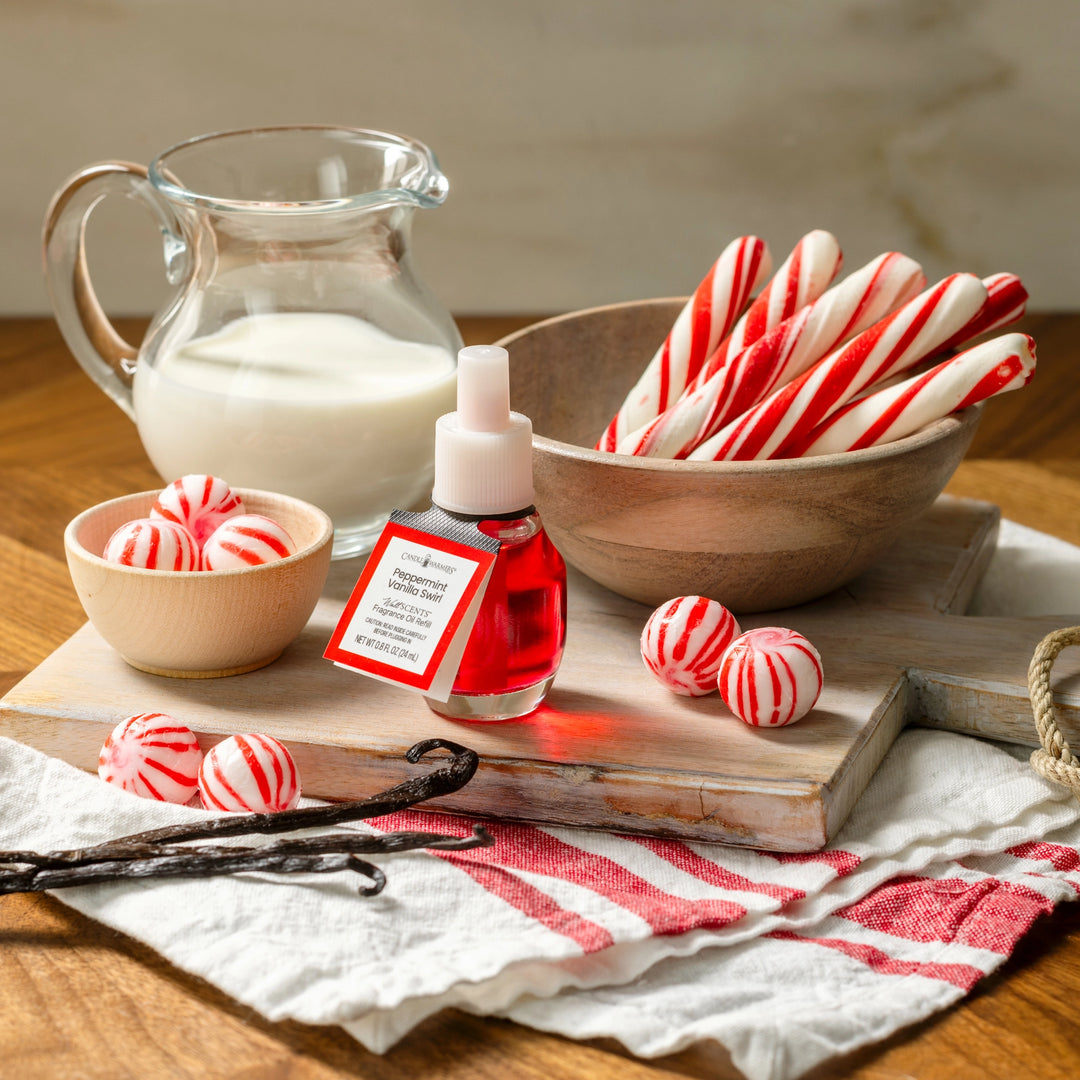 WallScents™ Fragrance Oil Refill - Peppermint Vanilla Swirl