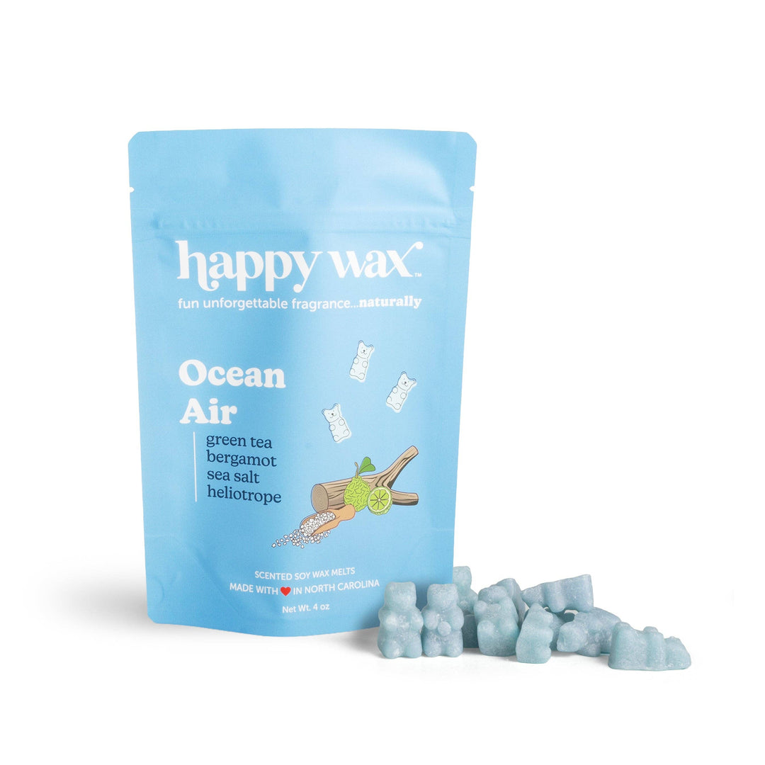 Happy Wax Soy Melts 4 Oz Bag - Ocean Air