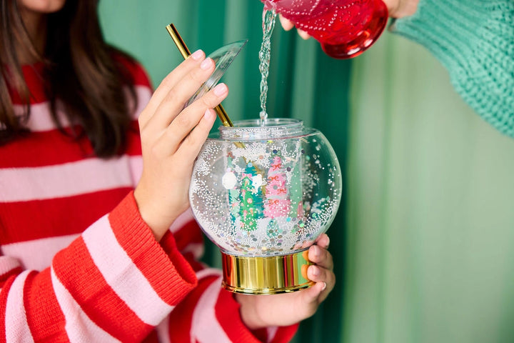 Let It Snow Globe Sipper Cup