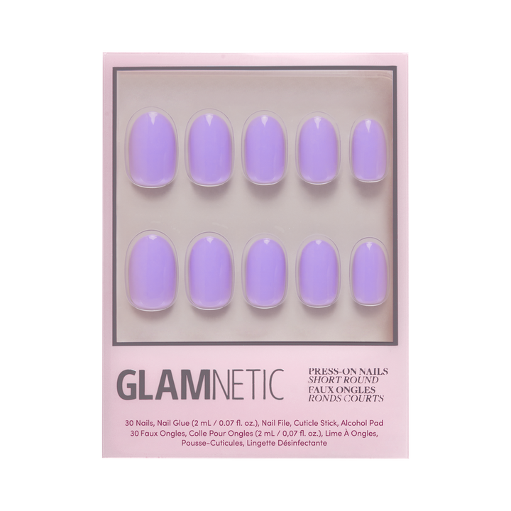 Press-On Glamnetic Nails - Lilac