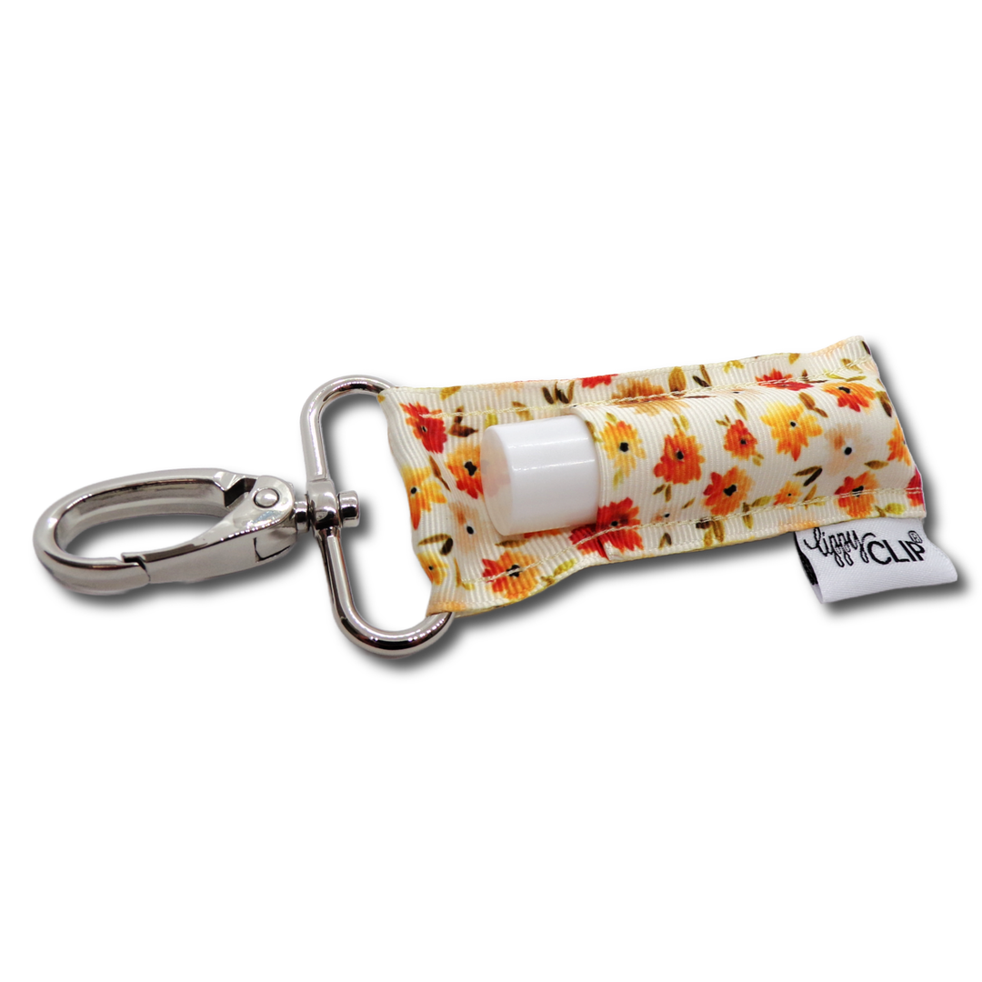 Yellow and Orange Wildflowers LippyClip® Lip Balm Holder (PREORDER: Ships in 2-3 Weeks)