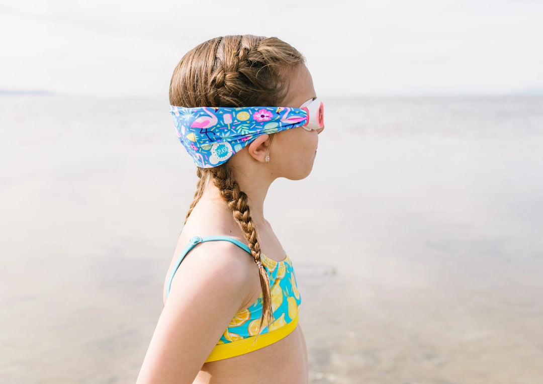 'Flamingo Pop' Swim Goggles