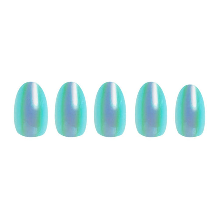 Siren Short Oval Press-On Nails by Glamnetic