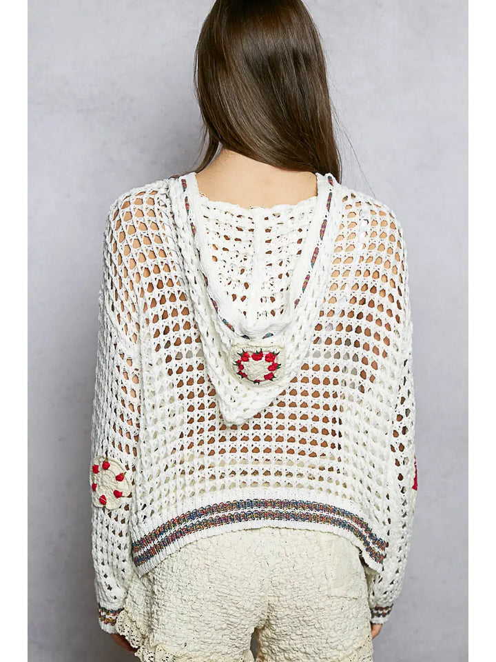 Novelty Knit Hoodie by POL