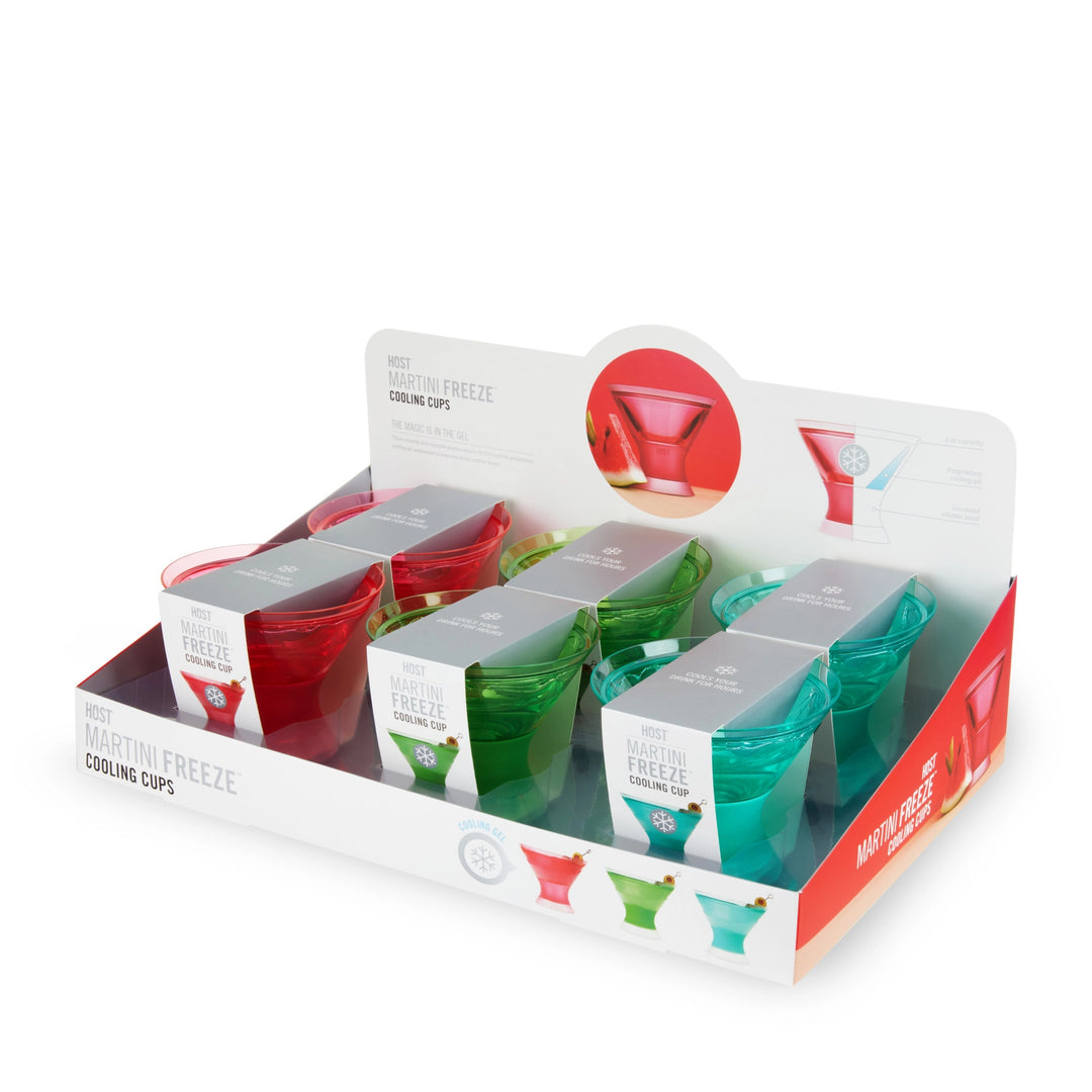 Martini FREEZE Cooling Cup by HOST - Choice of Color