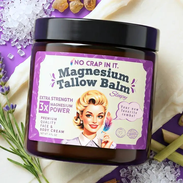 LIVE WITH JESSICA: Tallow Balm by No Crap In It (Ships in 3 Weeks)