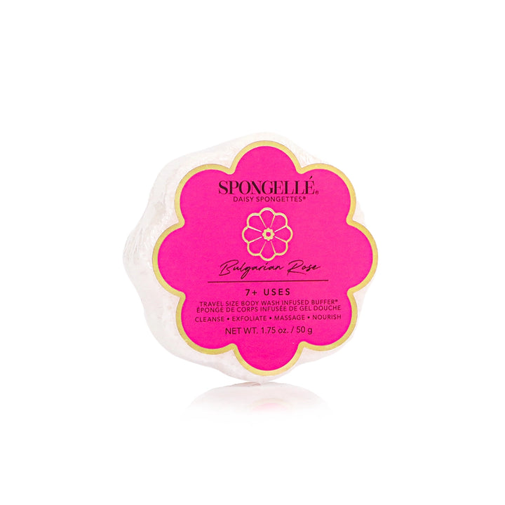 Daisy Travel Body Wash Buffer - Bulgarian Rose