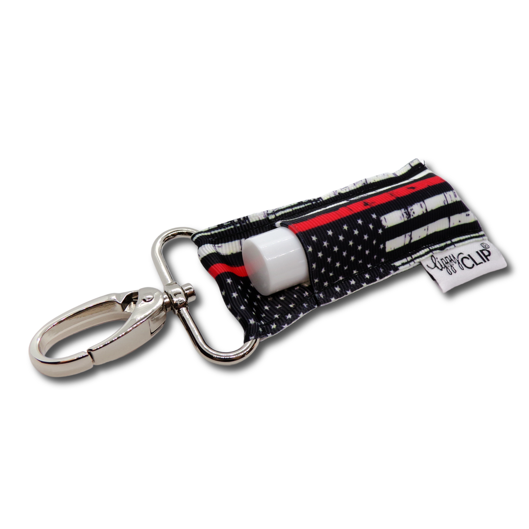 Thin Red Line LippyClip® Lip Balm Holder (PREORDER: Ships in 2-3 Weeks)