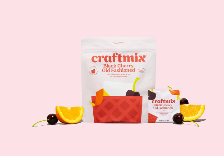 Craftmix Black Cherry Old Fashioned Mixer 12 Pack