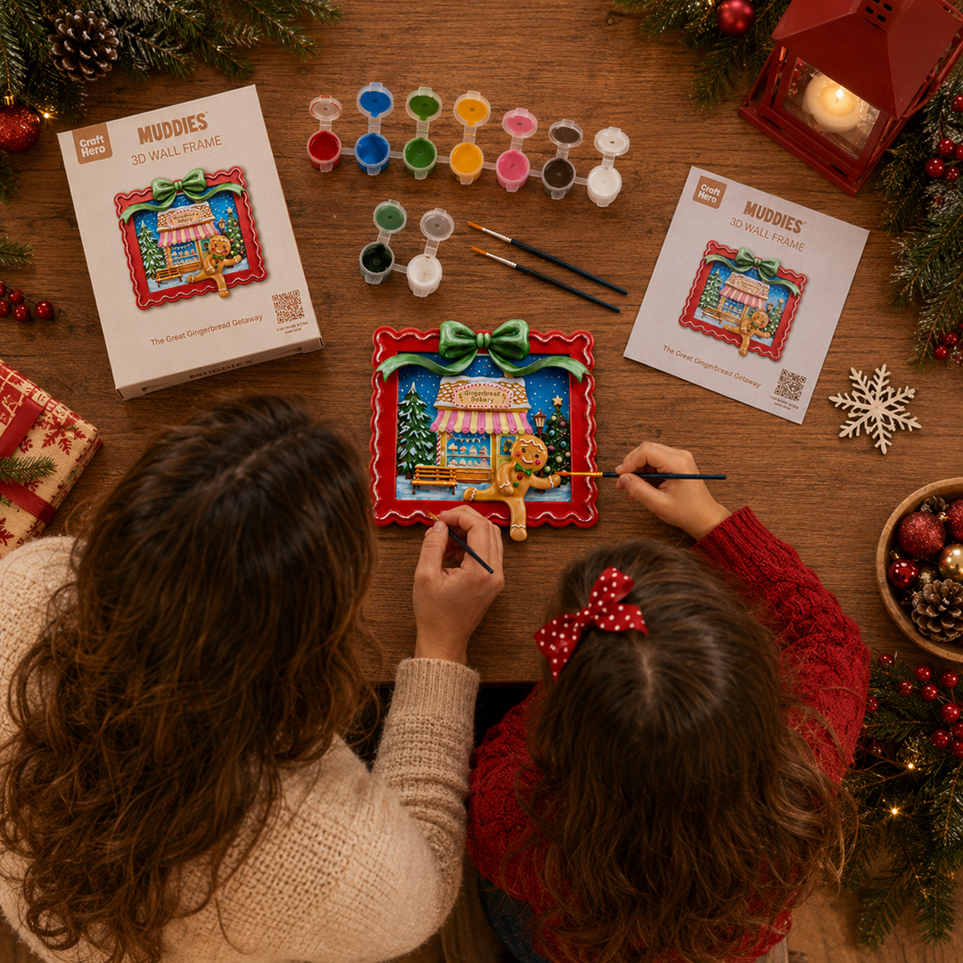 3D Paint Kit - Christmas Gingerbread House