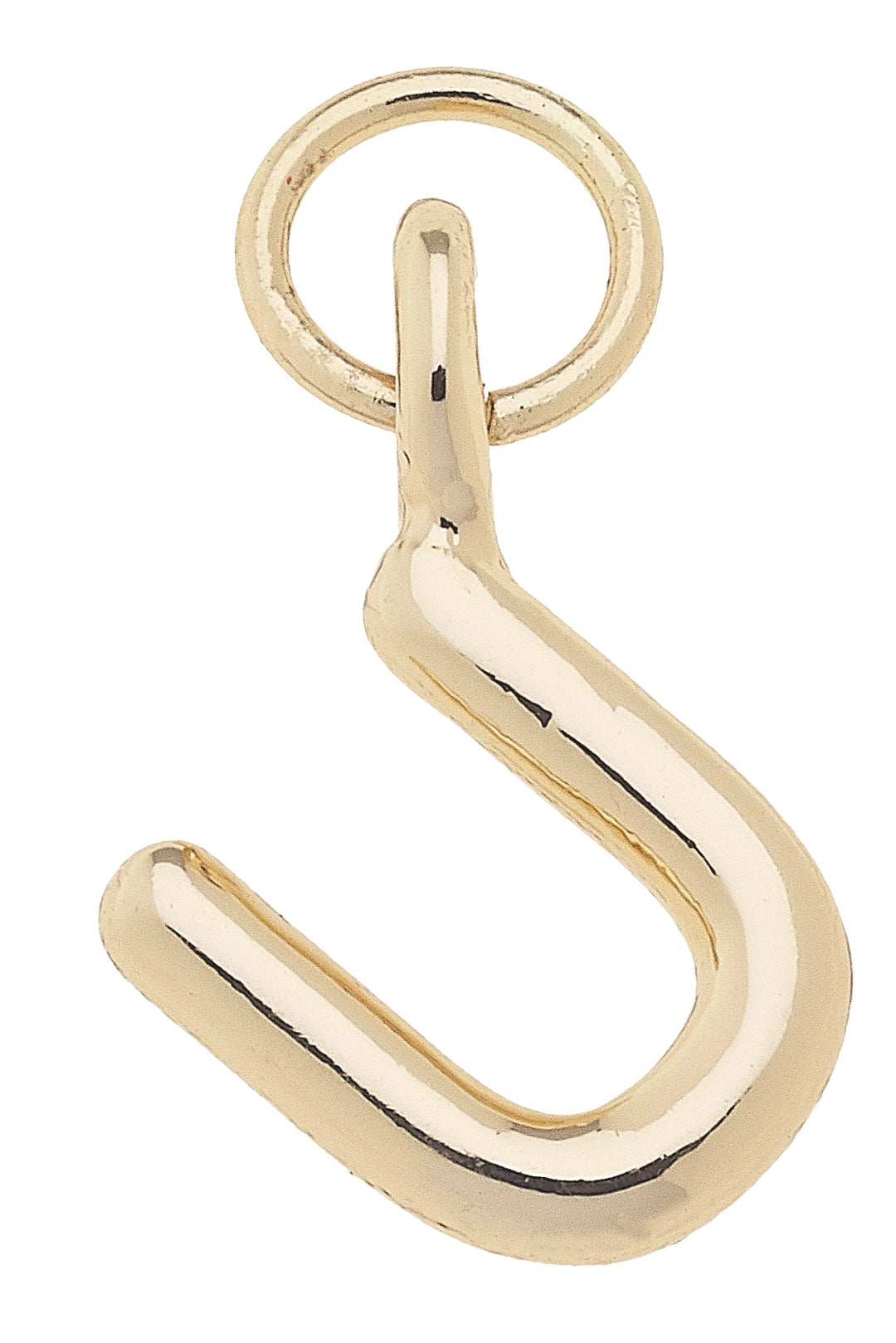 Mini Initial Charm in Shiny Gold By Canvas