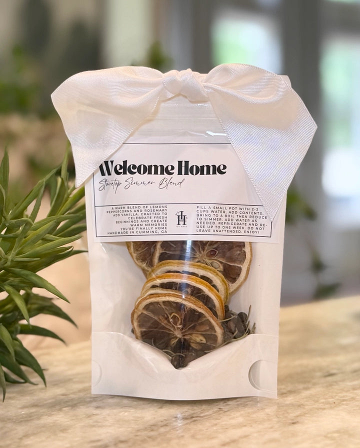 Small Stovetop Simmer Blend Potpourri - Welcome Home Lemon