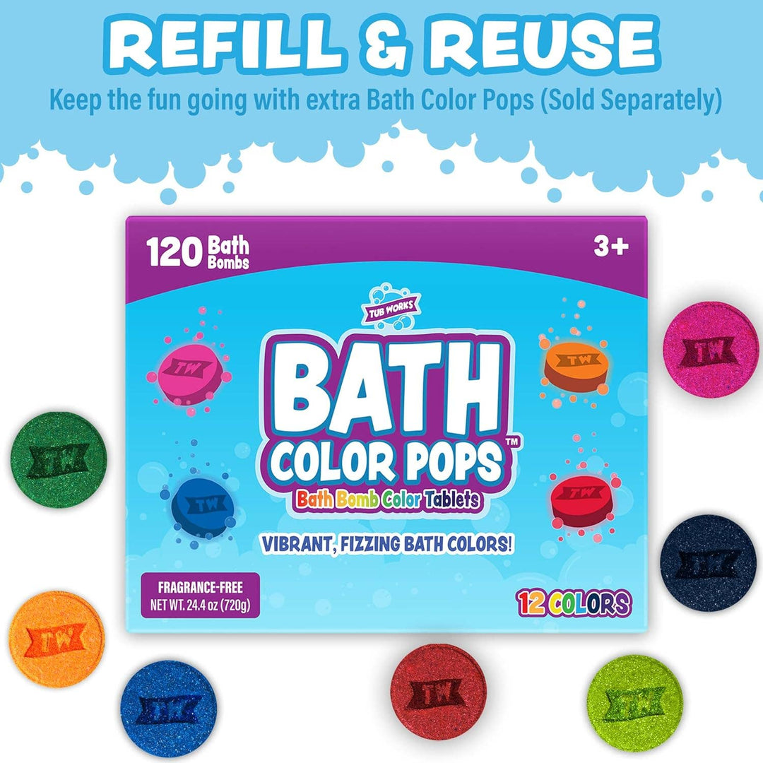 Bath Color Brush™ Bath Bomb Set by Tub Works