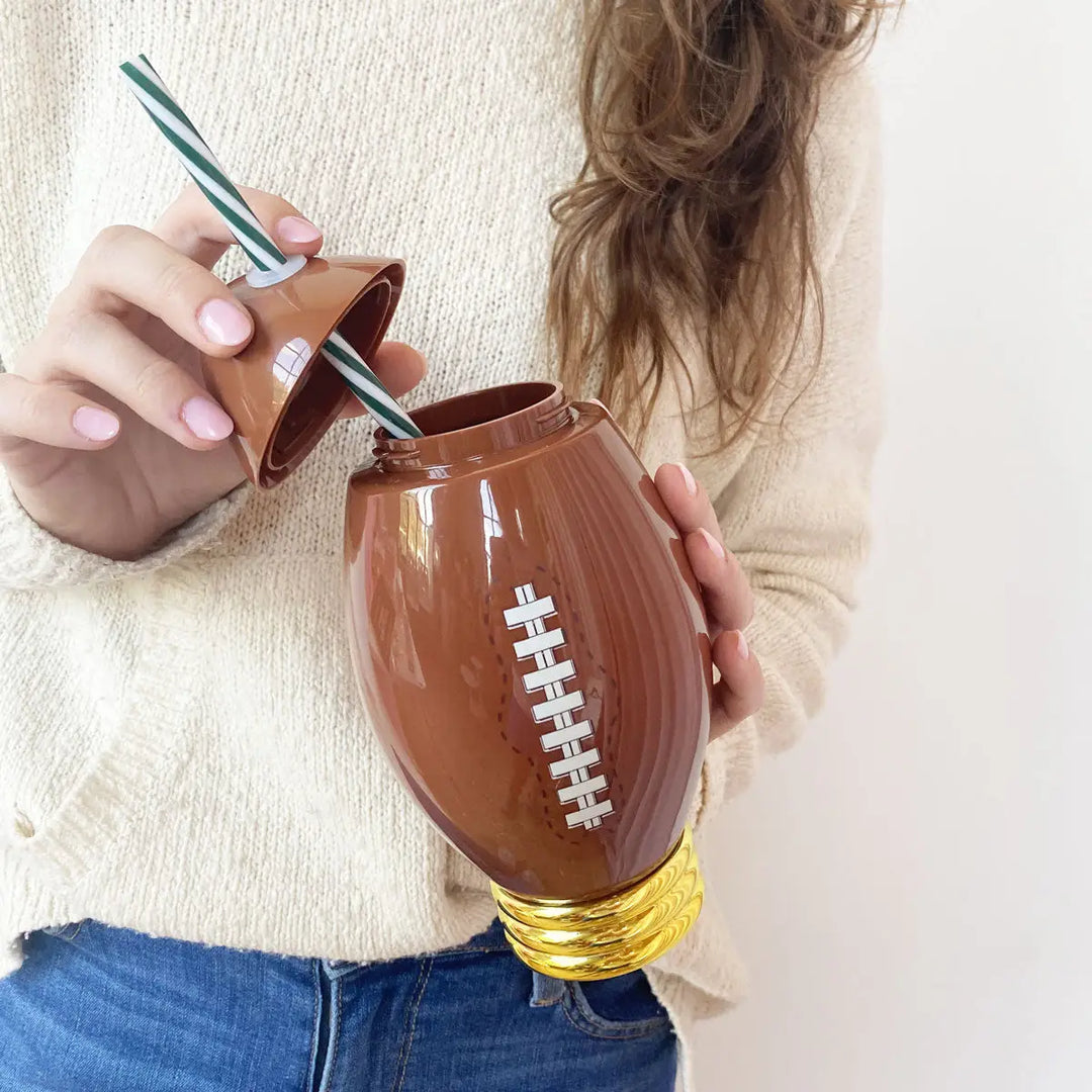 Down, Set, Fun Football Novelty Sipper