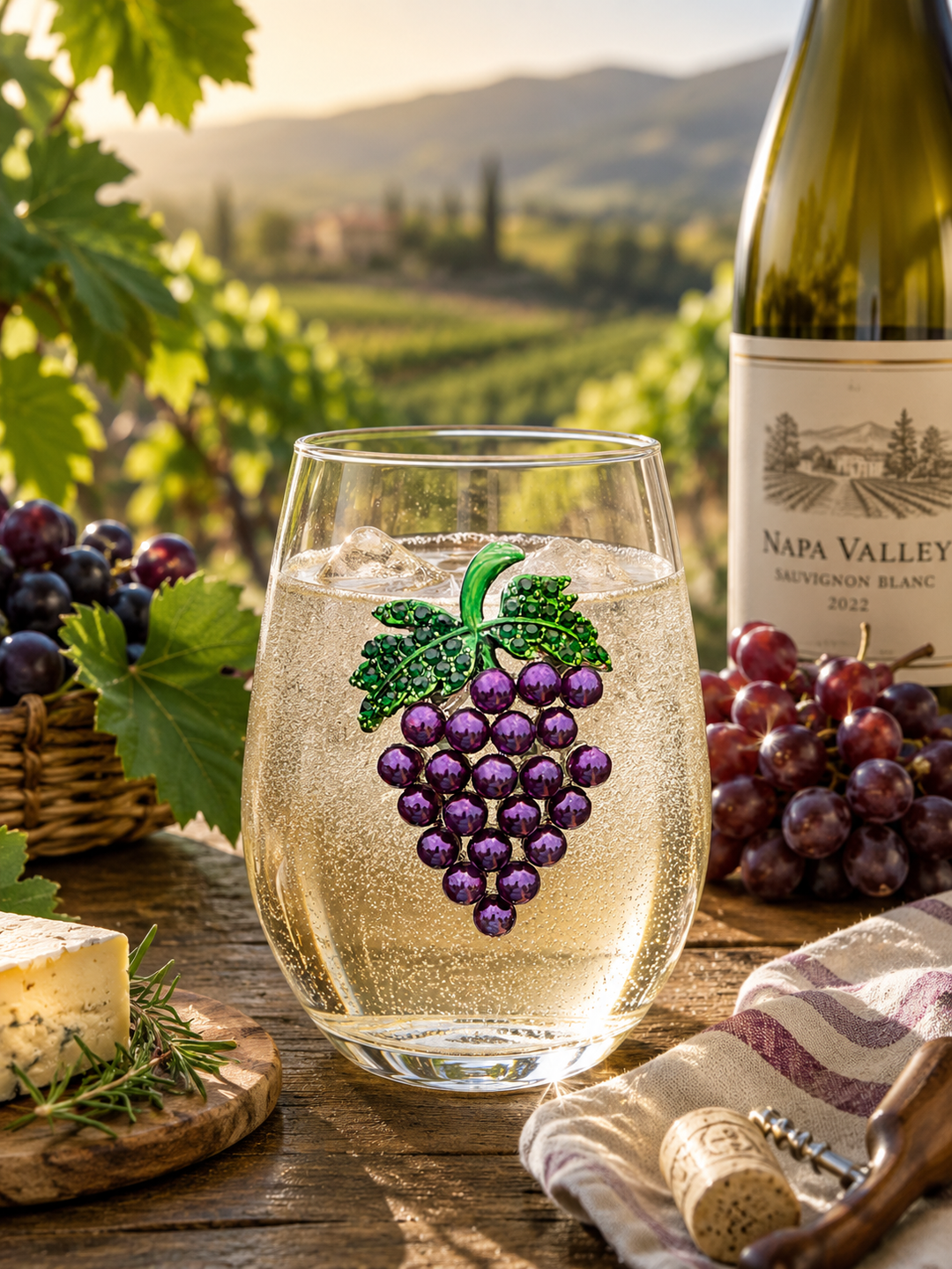 JUNE PREORDER: Purple Grapes Stemless by the Queens Jewels (Ships in 2-3 Weeks)