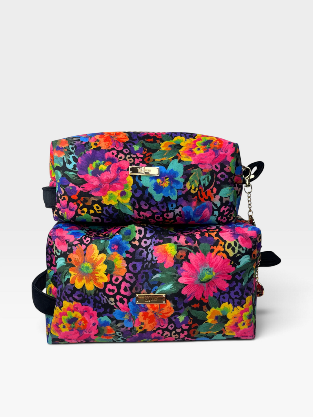 Happy Hour Flower Bobbie Bags by Makeup Junkie (Ships in 3-4 Weeks)
