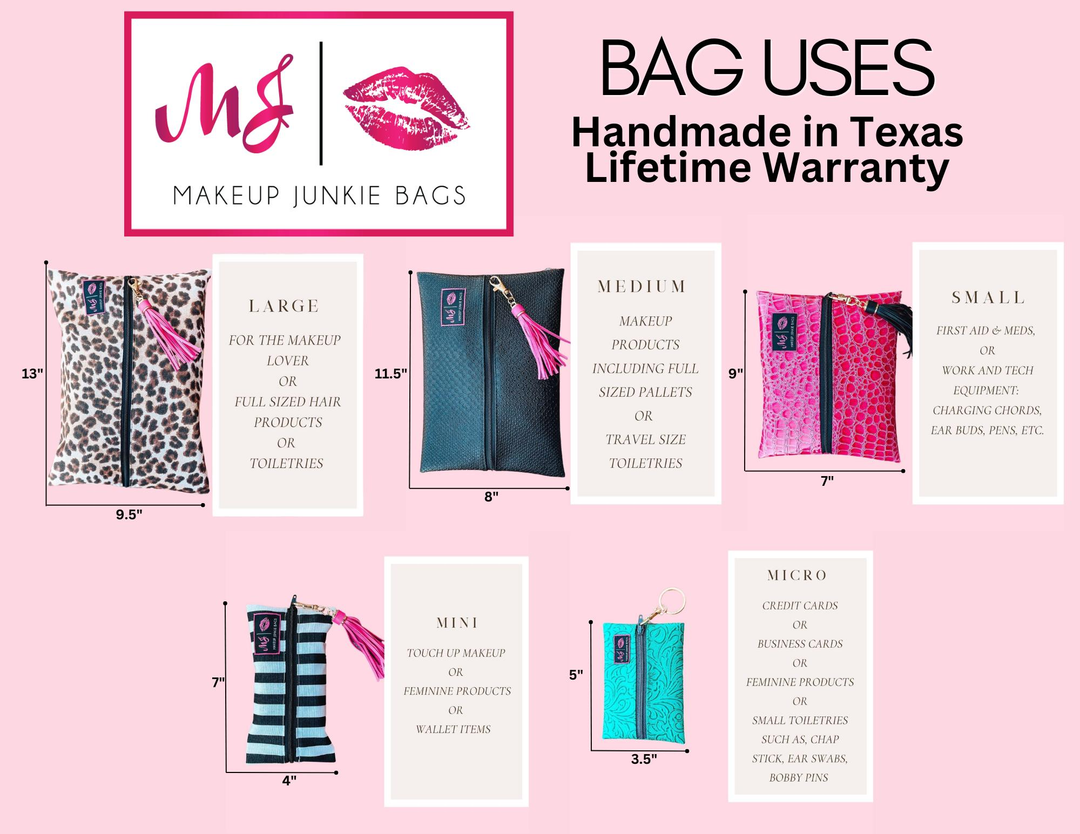 JAN ARRAY: Palm Obsessed PrepO Custom Palm Print by Makeup Junkie (Ships in 8-10 Weeks)