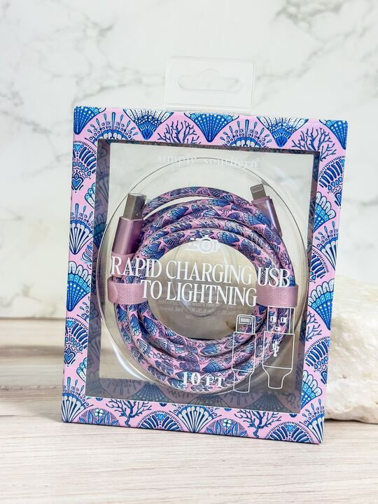 USB to Lightning Charging Cable by Simply Southern