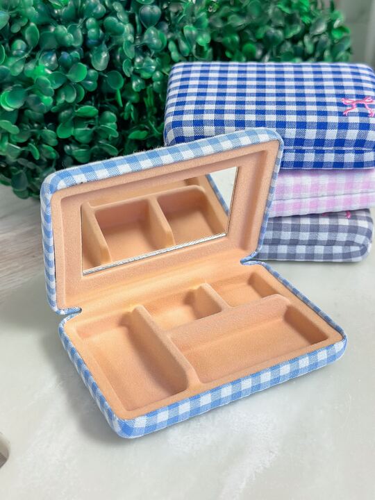 Gingham Jewelry Cases by Simply Southern