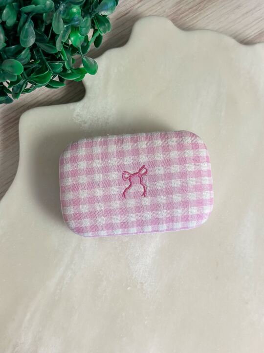 Small Gingham Accessory Cases by Simply Southern