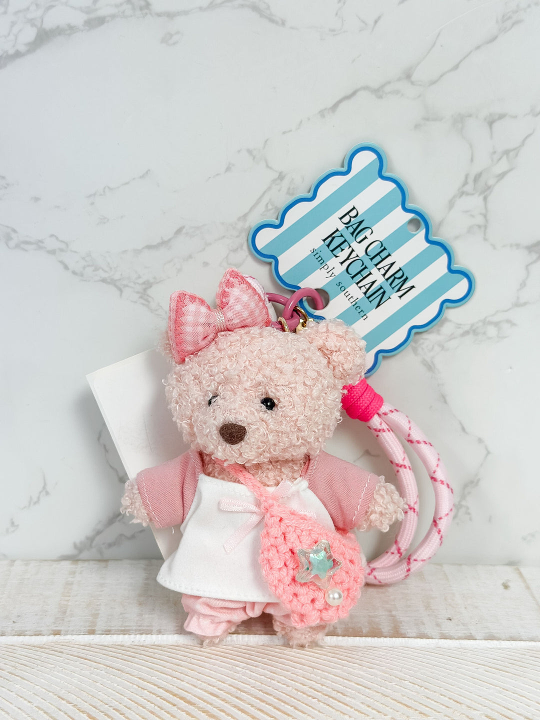 Plush Bag Charm by Simply Southern