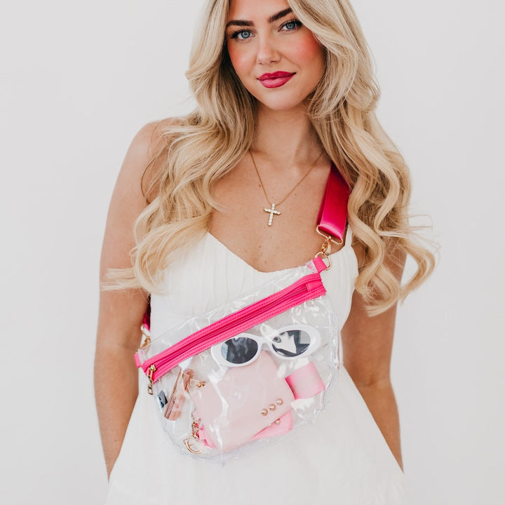 Kehlani Clear Stadium Bum Bag-Bum Bag-Pretty Simple