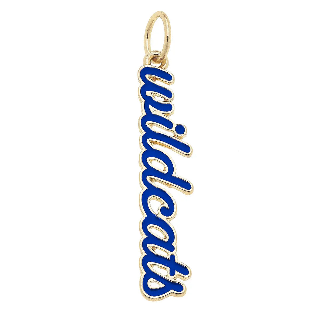 NCAA Enamel Script Charm By Canvas
