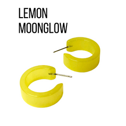 Moonglow Clara Hoop Earrings by Leetie Lovendale (Preorder: Ships in 2-3 Weeks)