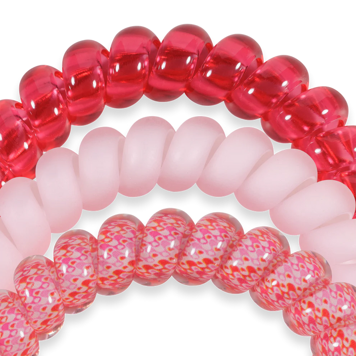 Teleties Hair Tie - Large Band Pack of 3 - Love You, Mean It!