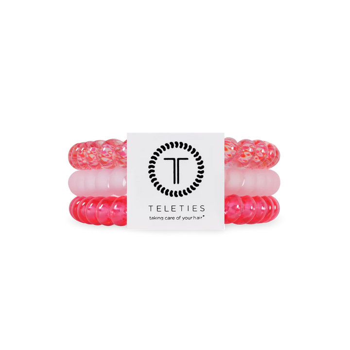Teleties Hair Tie - Small Band Pack of 3 - Love you, Mean It!