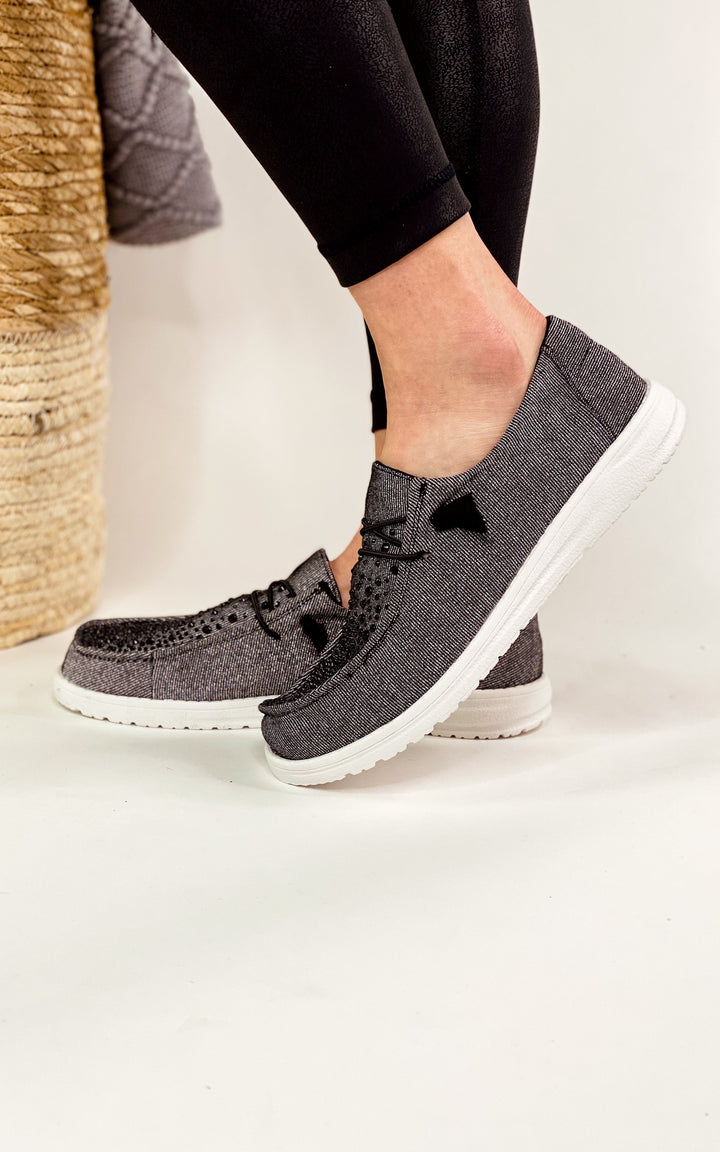 Maco Water Drop Sneaker in Black (Ships in 2-3 Weeks)