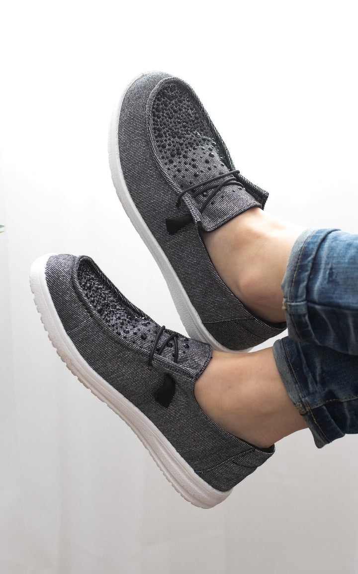 Maco Water Drop Sneaker in Black (Ships in 2-3 Weeks)