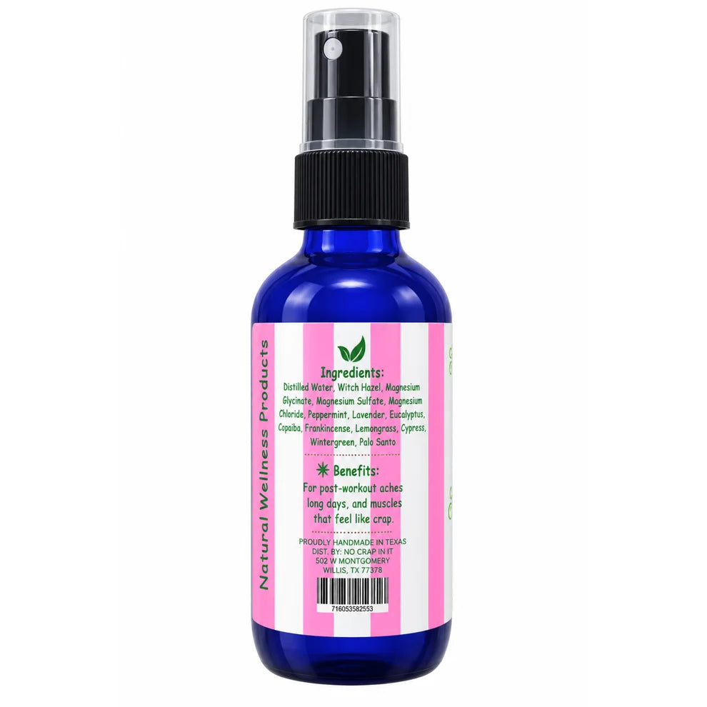 Beat The Crap Outta Magnesium Spray By No Crap In It (Ready To Ship)