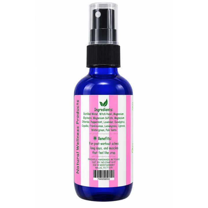 Beat The Crap Outta Magnesium Spray By No Crap In It (Ready To Ship)