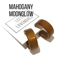 Moonglow Clara Hoop Earrings by Leetie Lovendale (Preorder: Ships in 2-3 Weeks)