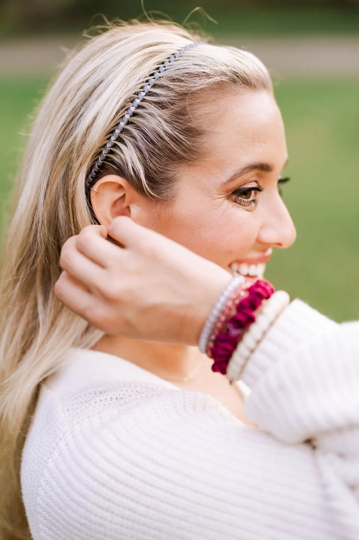 Teleties Headband - Midnight Rain Navy