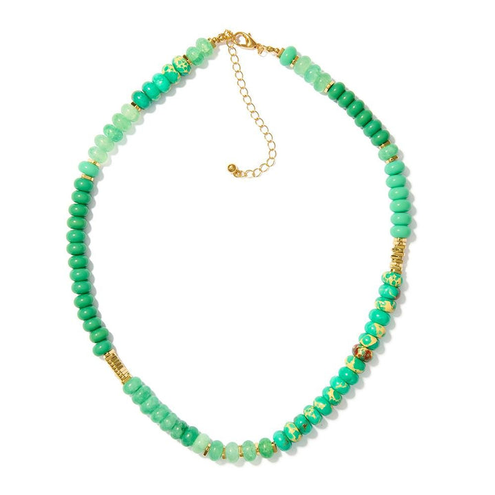 Stone Beaded Candy Necklace