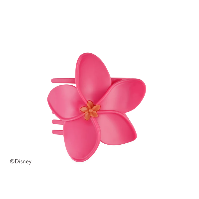 Large Teleties Flat Shaped Clip - Moana Flower