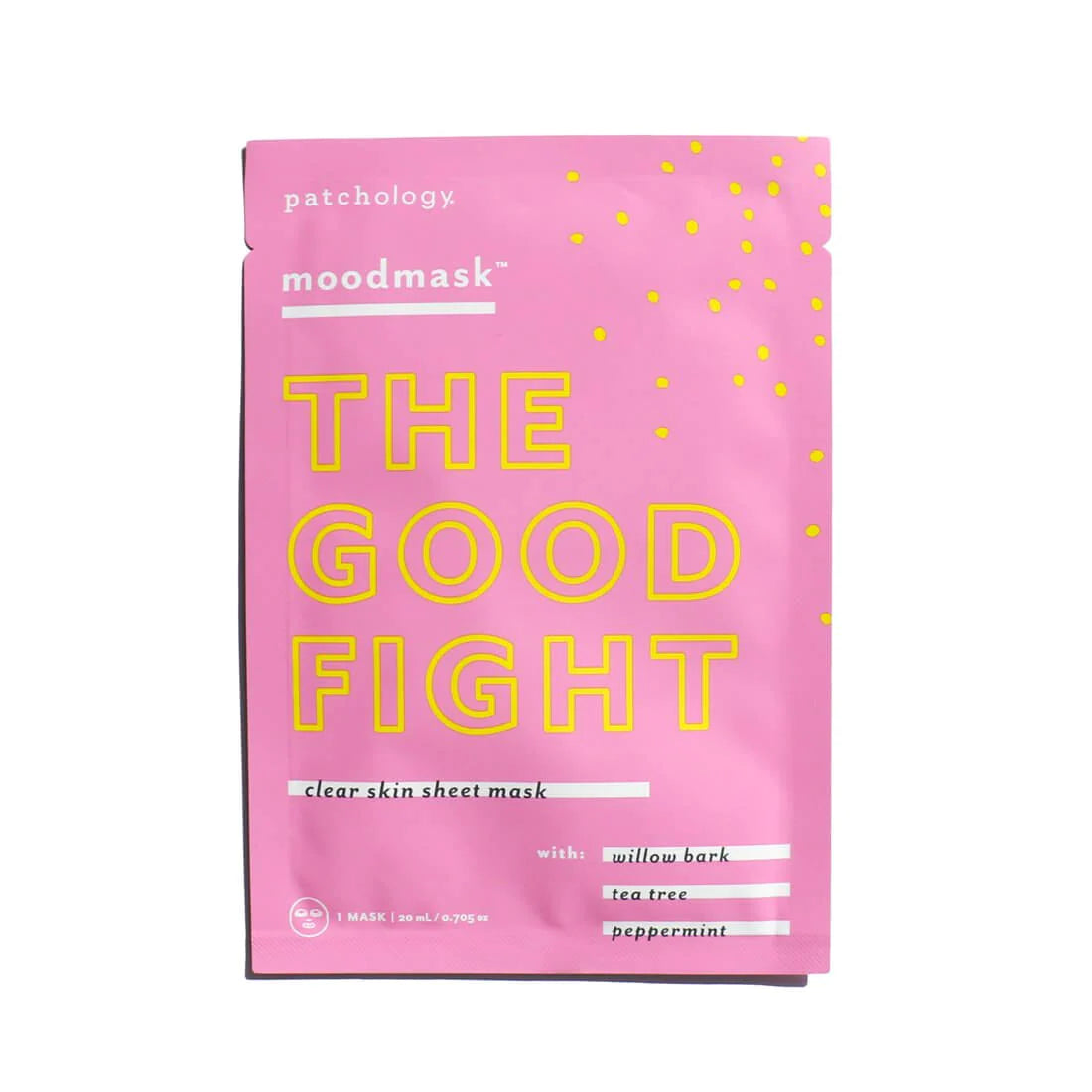 The Good Fight Clear Skin Sheet Mask by Patchology