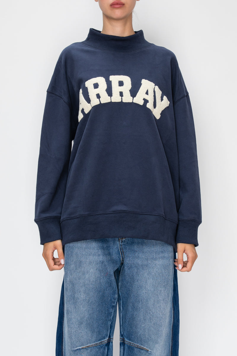 'Array' Sweatshirt in Navy