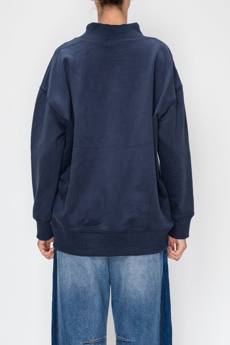 'Array' Sweatshirt in Navy