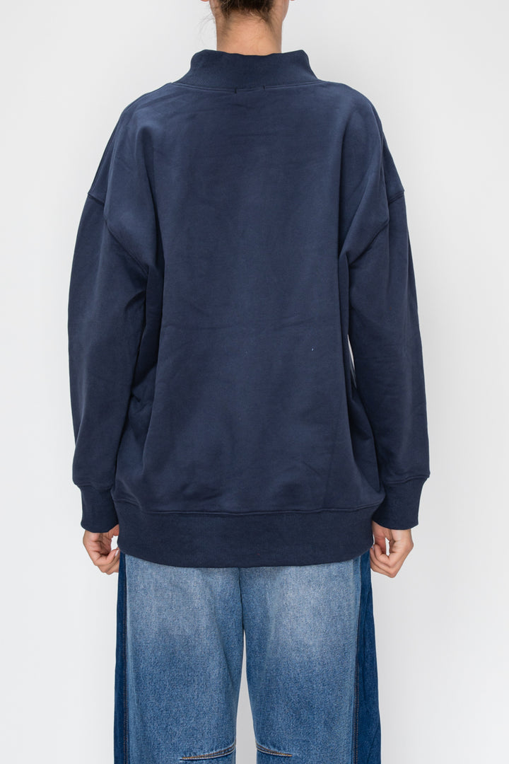 'Array' Sweatshirt in Navy