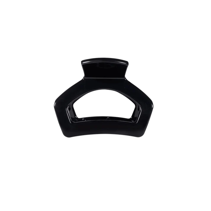 Petite Teleties Open Claw Clip - Jet Black