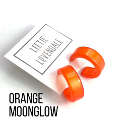 Moonglow Clara Hoop Earrings by Leetie Lovendale (Preorder: Ships in 2-3 Weeks)