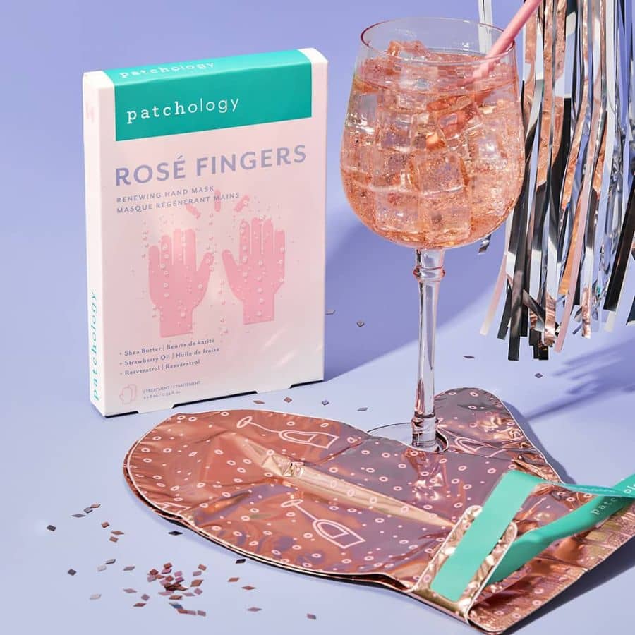 Serve Chilled Rose Fingers Hand Mask by Patchology