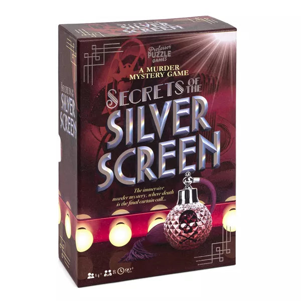 Secrets of the Silver Screen Murder Mystery Board Game
