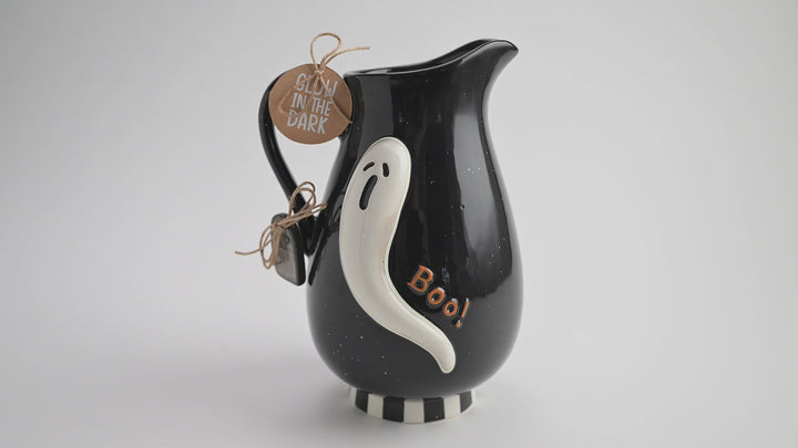 Glow Ghost Pitcher by Mud Pie