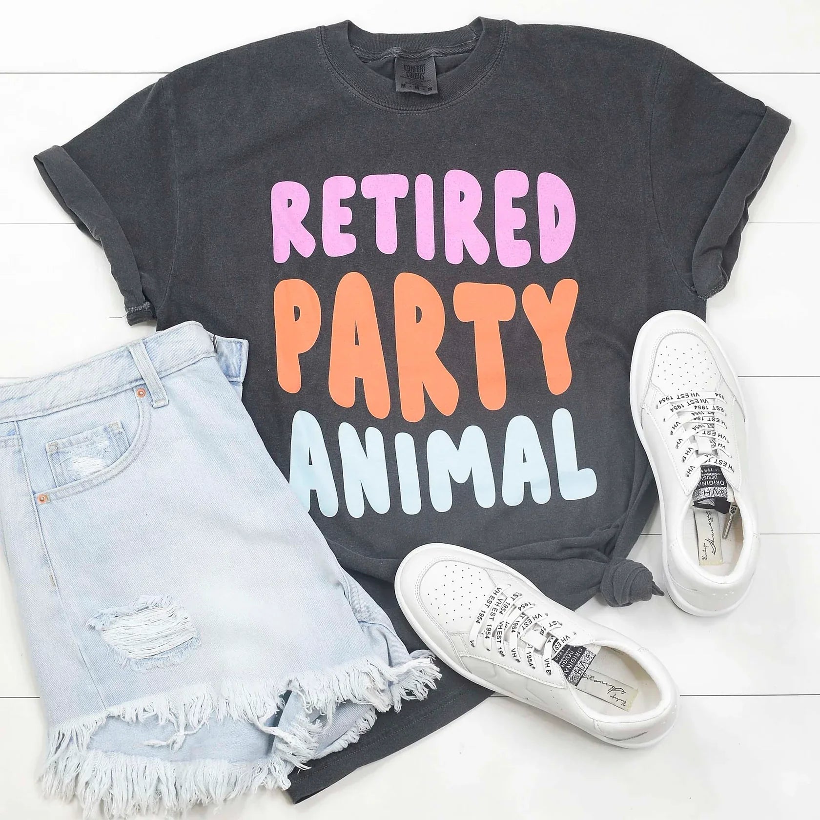 PREORDER: Retired Party Animal Graphic Tee (Ships Early June)