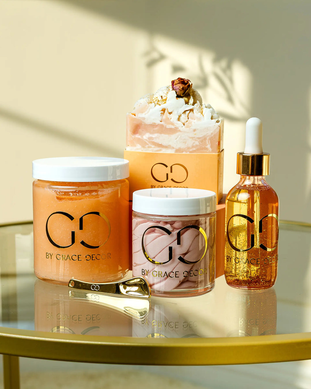 MORNING MEGA: Rose Geranium Gift Set By Grace Decor (Ships in 2-3 Weeks)