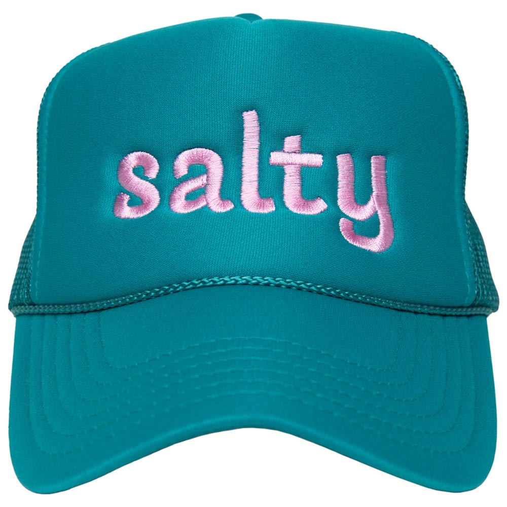 Salty Foam Trucker Cap for Vacation  By Katydid  - Choice of Color